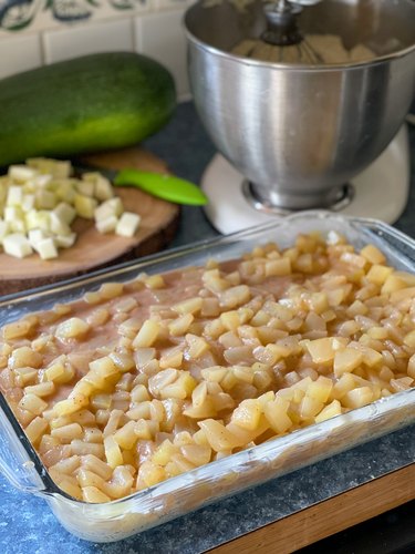 layer zucchini filling