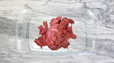 Thinly sliced ribeye