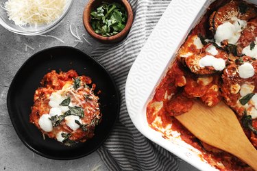 Bake easy eggplant Parmesan recipe