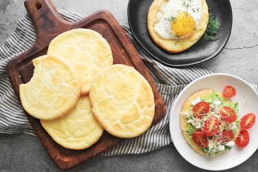 Fluffy cloud bread