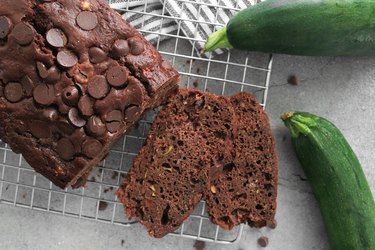 Chocolate zucchini bread