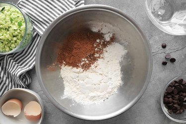 Combine dry ingredients