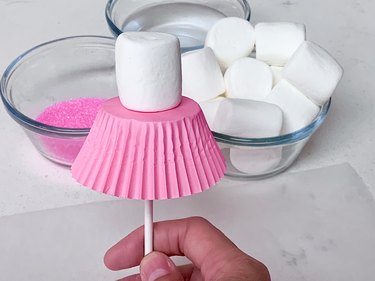 DIY Marshmallow Tutu Treat Pops