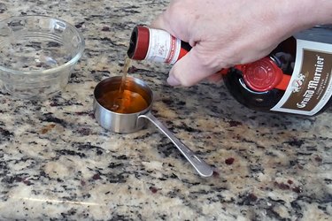 measure orange liqueur