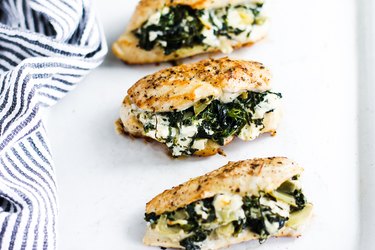 Spinach and Artichoke Stuffed Chicken Recipe