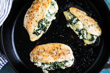 Spinach and Artichoke Stuffed Chicken Recipe