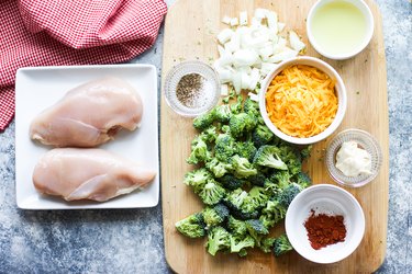 Broccoli and Cheese Stuffed Chicken