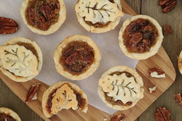 Mini pecan pies