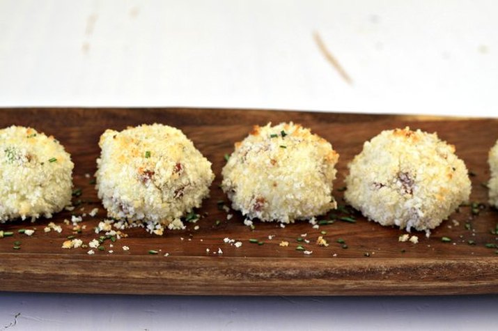 Baked Mashed Potato Cheesy Bites