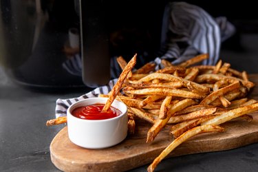 Homemade french fries