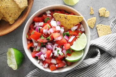 Homemade pico de gallo recipe