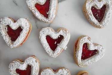 These cookies are a romantic treat for Valentine\'s Day!