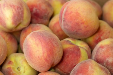 Even though fresh peaches are only available for a few months in the summer, there\'s no reason you can\'t enjoy them all year long. Just choose some fresh ripe peaches, grab a few jars, a little sugar, and you\'ll be on your way to preserving these delightful beauties in no time.