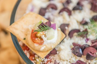 Greek 7 Layer Dip Recipe