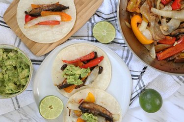 Vegan fajitas