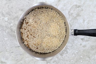 Cooking quinoa