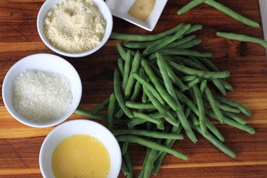 ingredients for bean fries