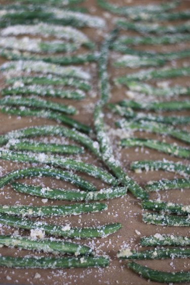 baking green bean fries