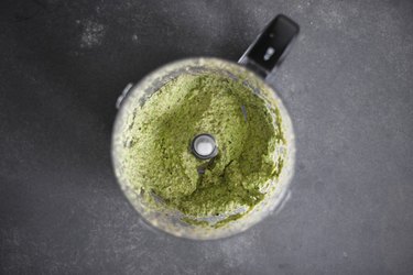 Blitz the pesto until smooth.