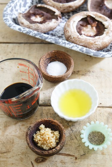 Marinade for grilled portobello mushrooms