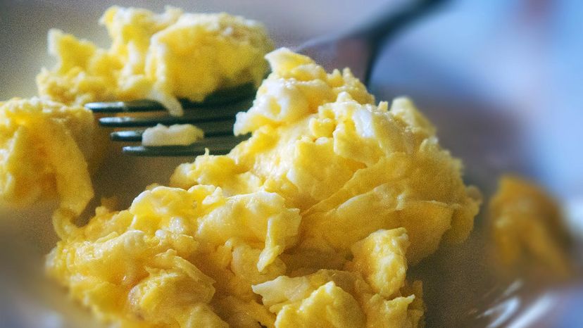 scrambled eggs