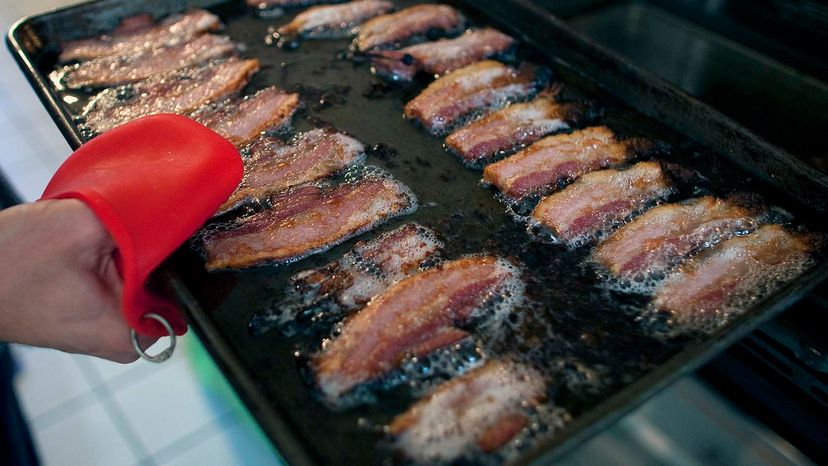 baking bacon