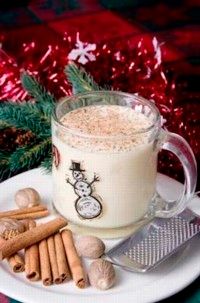 Eggnog is a popular holiday beverage. See more cocktail pictures.