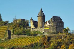 Stahleck Castle in Rhineland-Palatinate, Germany, boasts the Winery Stahl.