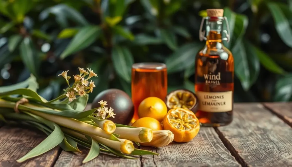 Close-up of Brazilian Mounjaro ingredients list including yerba mate and ginger