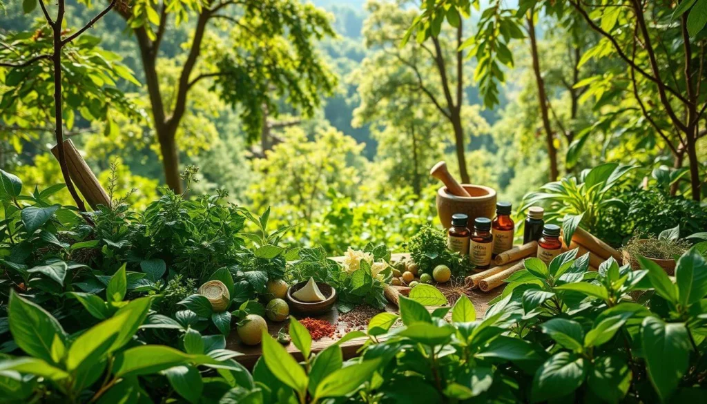 Serene nature background reflecting the natural origins of the Natural Mounjaro Recipe.