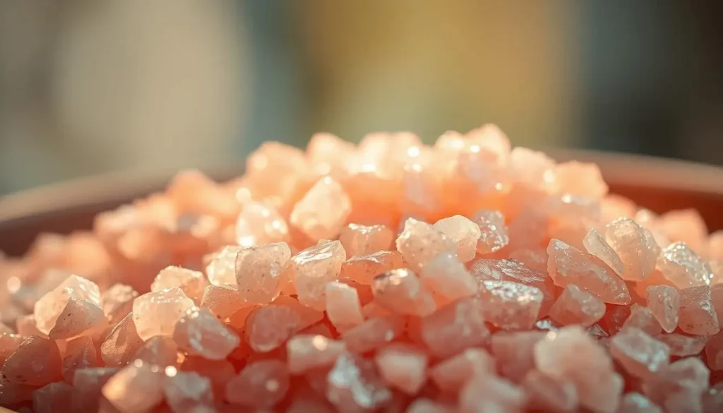 Morning routine setup with pink Himalayan salt, lemon, and warm water – pink salt trick recipe for weight loss
